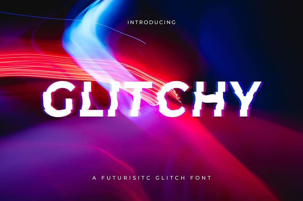 35+ Best Glitch Fonts with Aesthetic Distortion - Download Free on